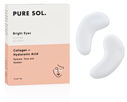 Bright Eyes Collagen Hydrogel Eye Mask